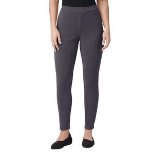 NWT HUE Women's Soft Twill Jean Style Leggings